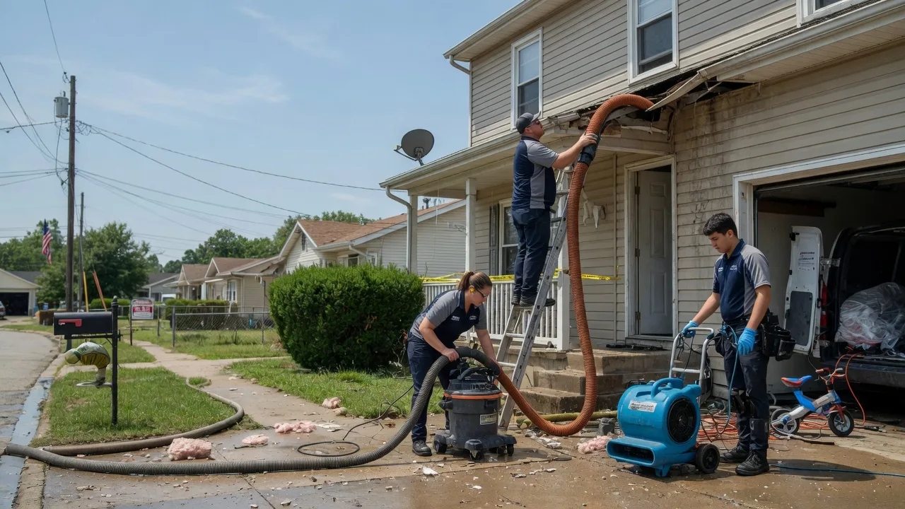 Water Damage Restoration in Masontown, PA near me